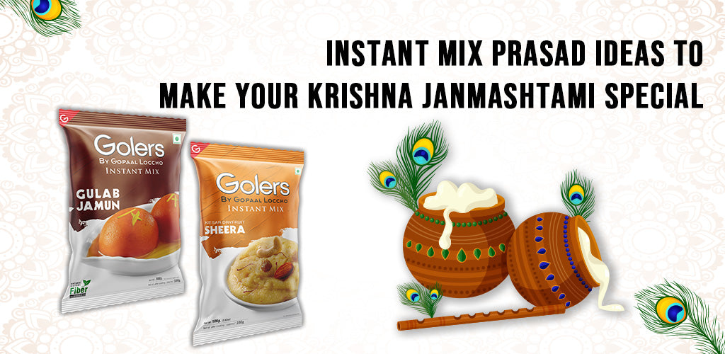 Instant Mix Prasad Ideas to Make Your Krishna Janmashtami Special