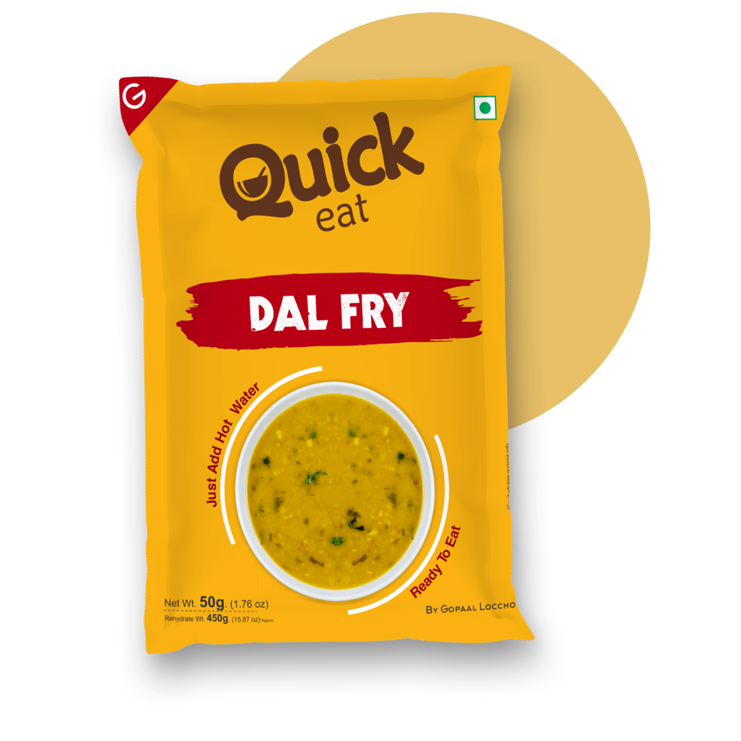 Quick Eat Dal Fry – Instant Indian Lentil Curry