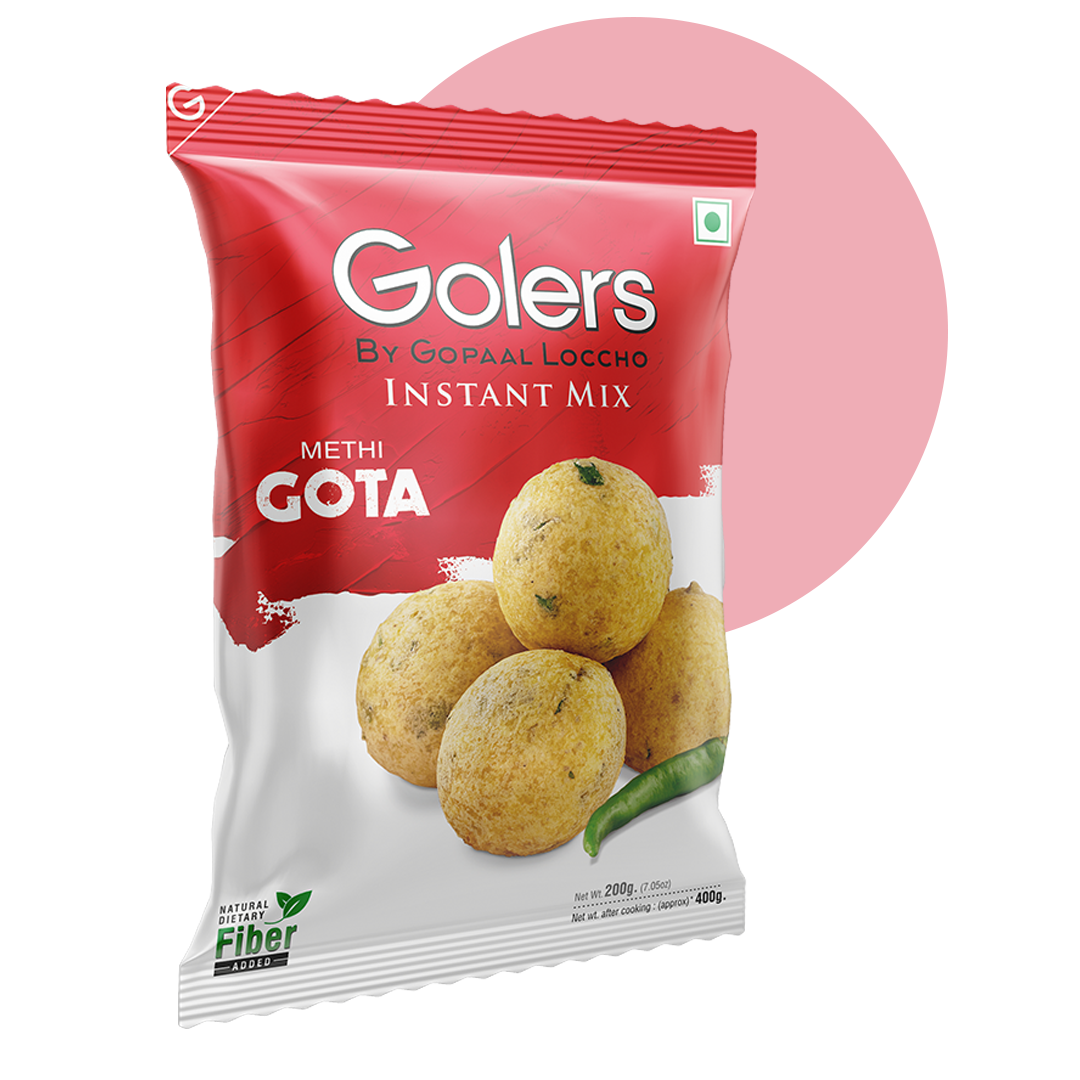 Golers Methi Gota Instant Mix by Gopaal Loccho