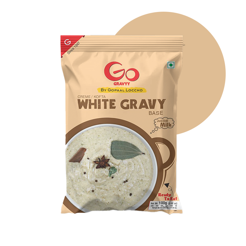 Quick Ready to Cook White Gravy Mix – Instant Mughlai Curry Base