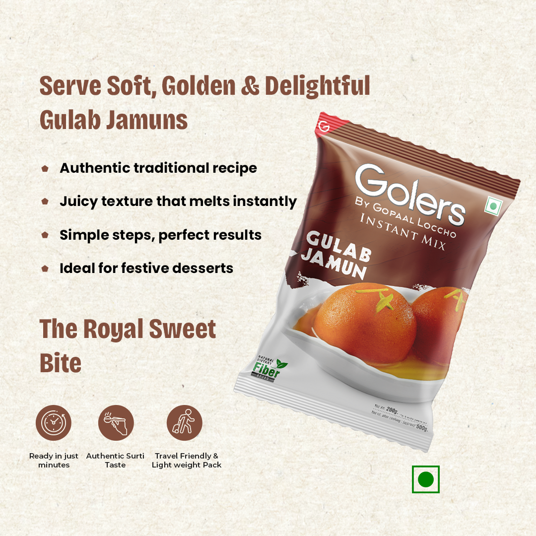Instant Gulab Jamun Powder Mix