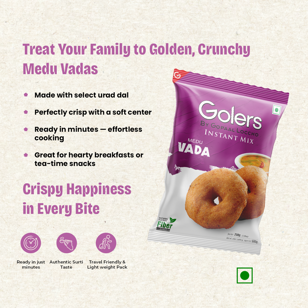 Golers Medu Vada instant Mix