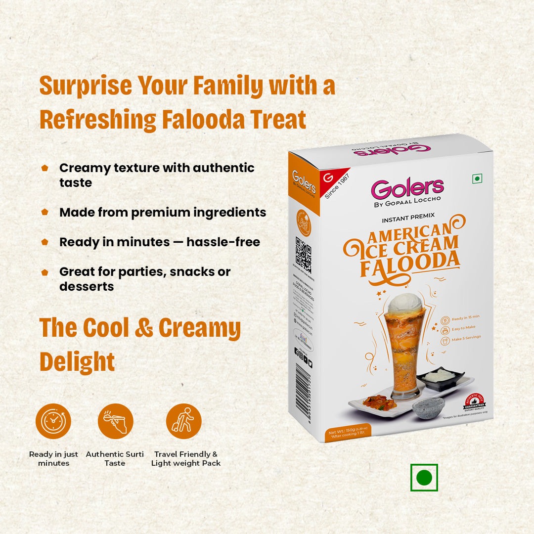 American Ice Cream Falooda Instant Premix