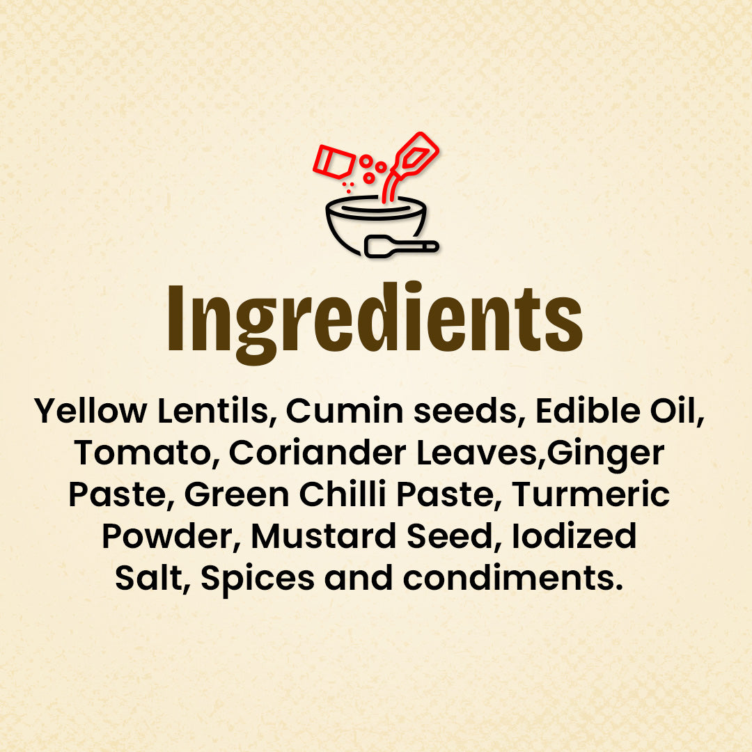 Quick Eat Dal Fry – Instant Indian Lentil Curry