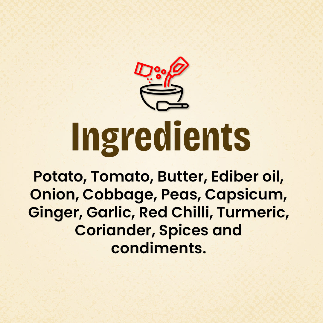 Quick Ready to Eat Mumbai Pav Bhaji – Add Just Hot Water