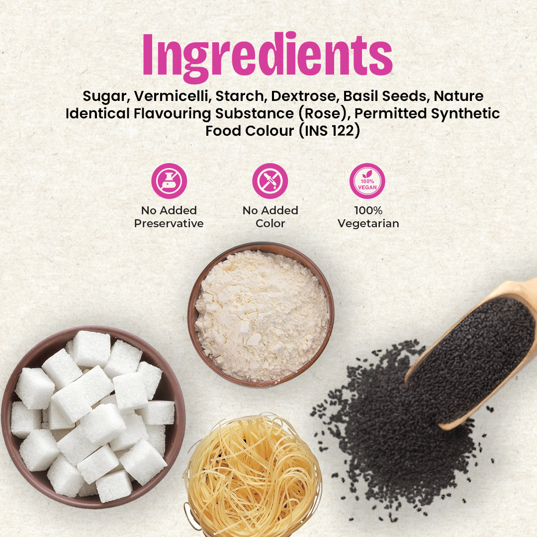 Shahi Rose Falooda Instant Mix