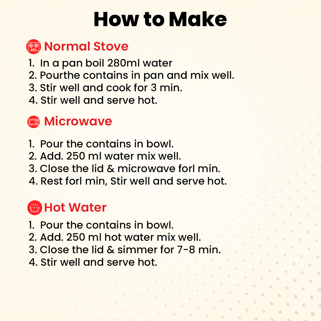 Golers Ready To Eat Mung Sabji - Just Add Hot Water