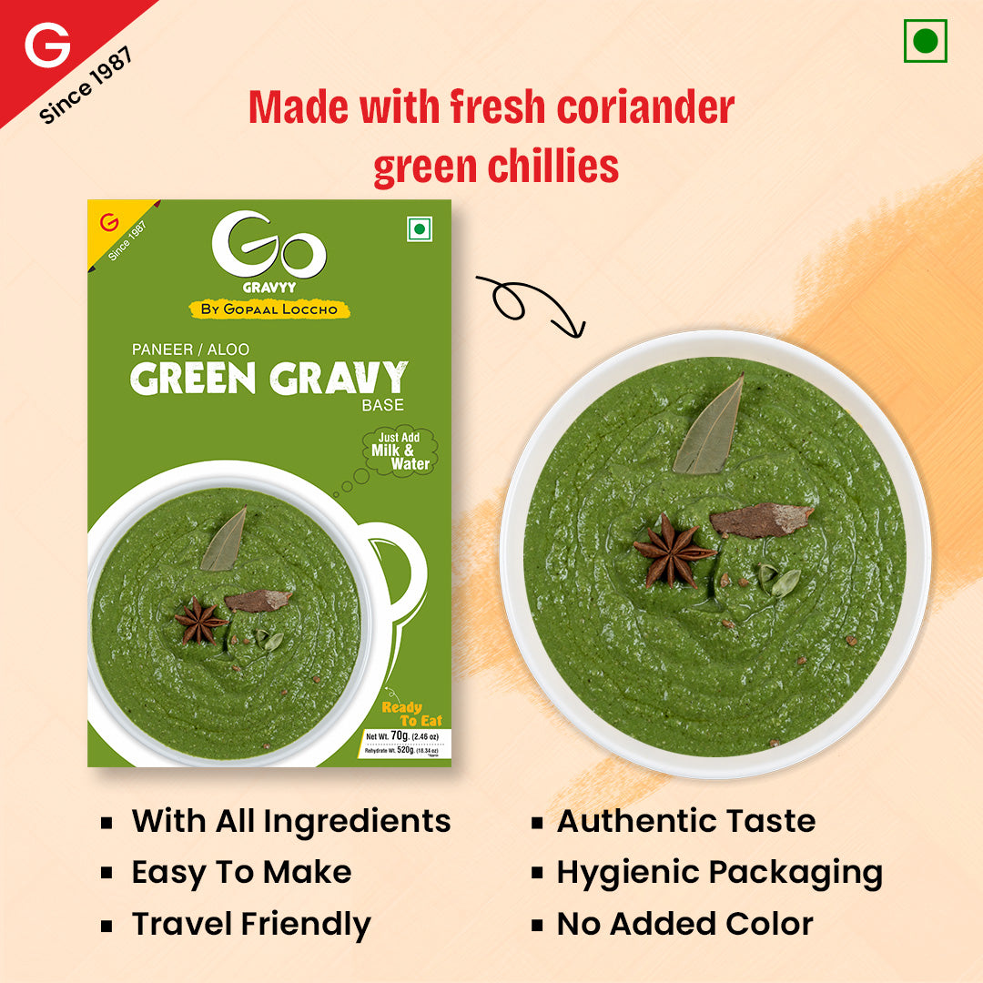 Golers Ready To Eat Green Gravy - Just Add Hot Water