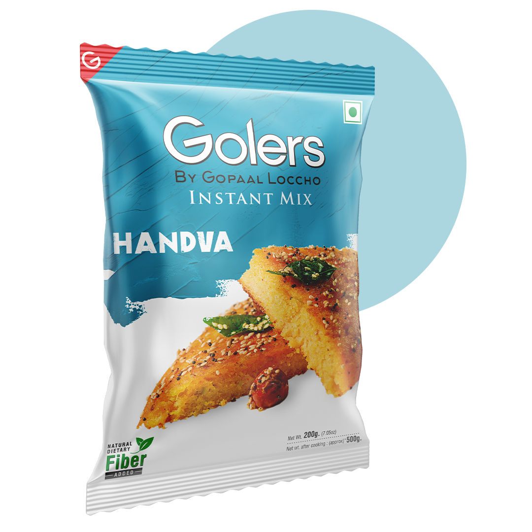 Golers Handvo – Traditional Baked Mixed Dal & Vegetable Savory Cake