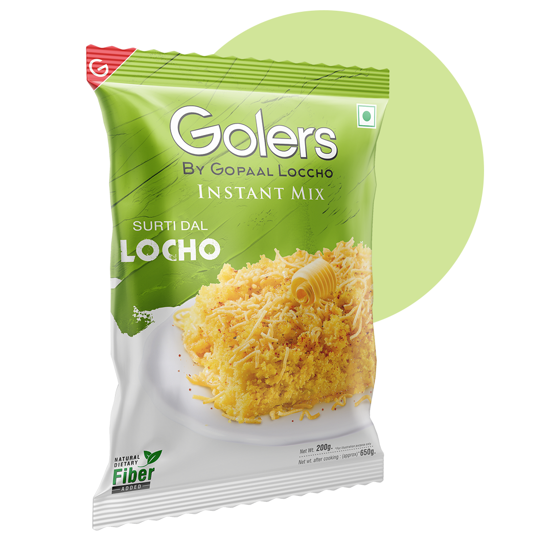 Golers Surti Dal Locho Instant Mix