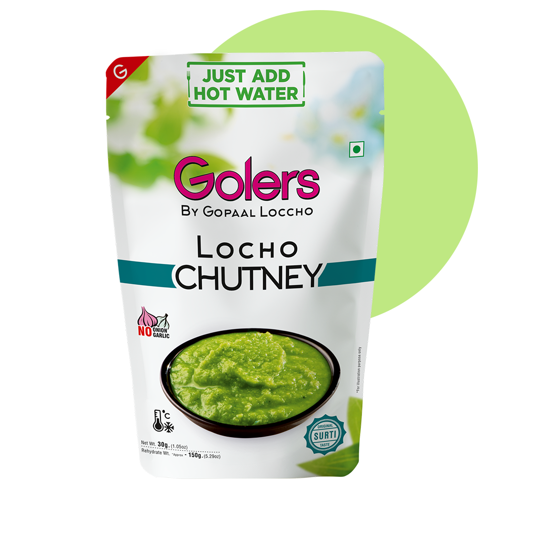 Golers Instant Locho Chutney Premix - Just Add Water