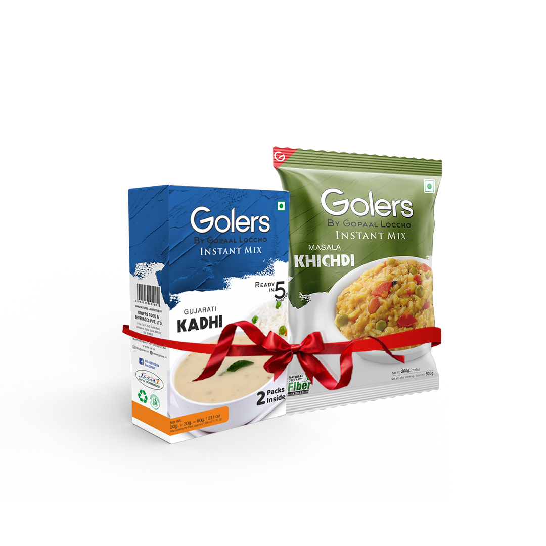 Instant mix masala khichdi, Gujarati Kadhi Pack Of 2 Combo
