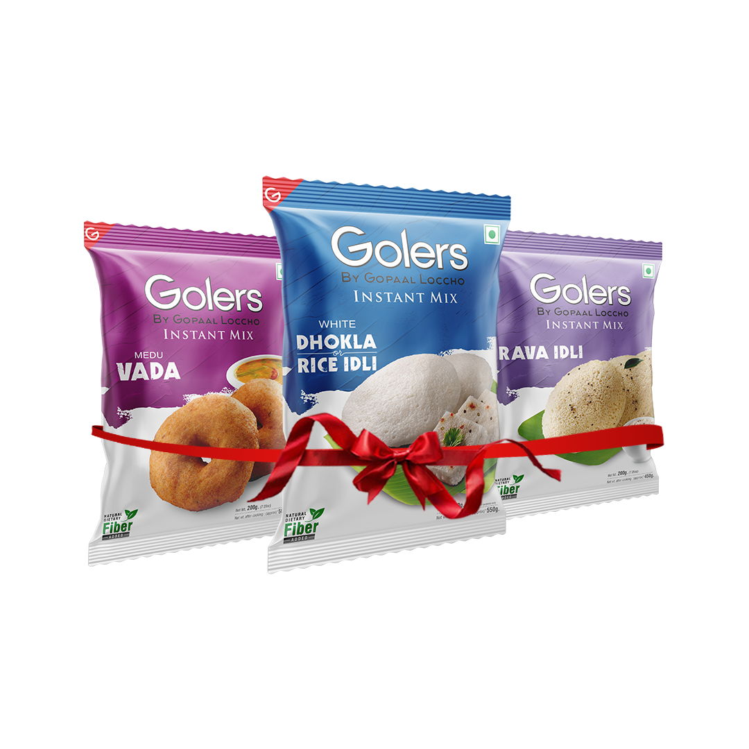 Instant Mix Medu Vada, Rice Idli, Rava idli Pack Of 3 Combo