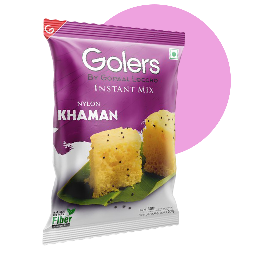 Golers Nylon Khaman Instant Mix by Gopaal Loccho