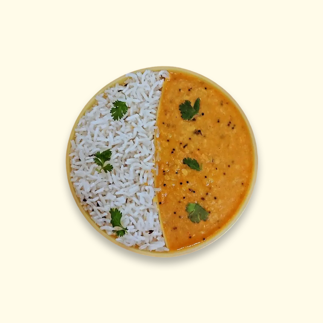 Quick Eat Dal Fry Jeera Rice by Gopaal Loccho (65g) – Ready to Eat Instant Meal | Pack of 3