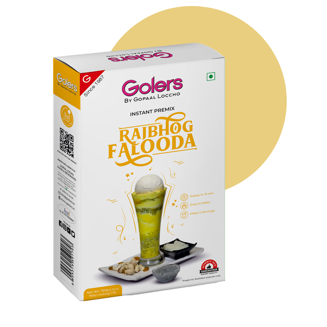 Golers Rajbhog Falooda Instant Premix by Gopaal Loccho