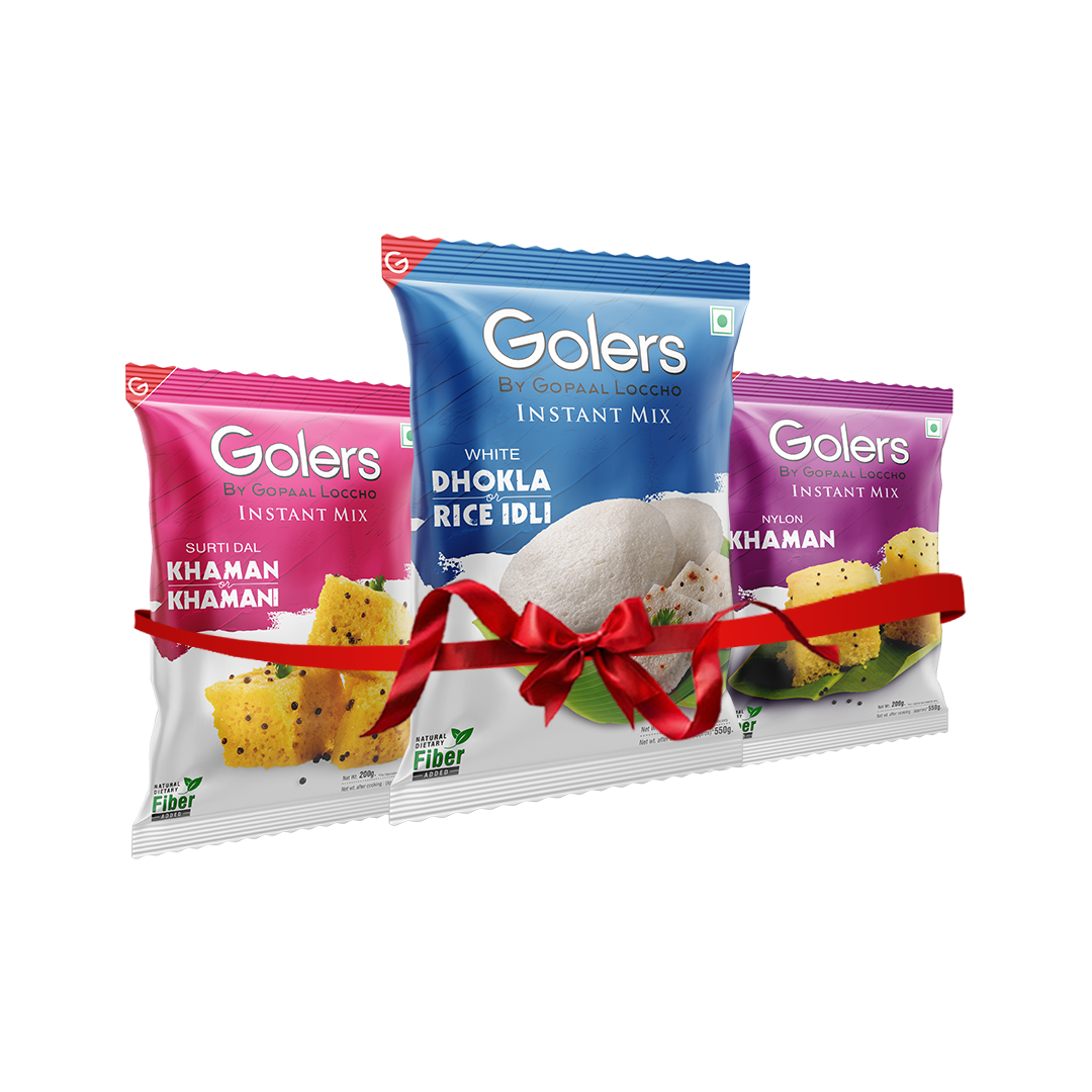 Instant Mix Khaman, Nylon Khaman, White Dhokla Pack Of 3 Combo