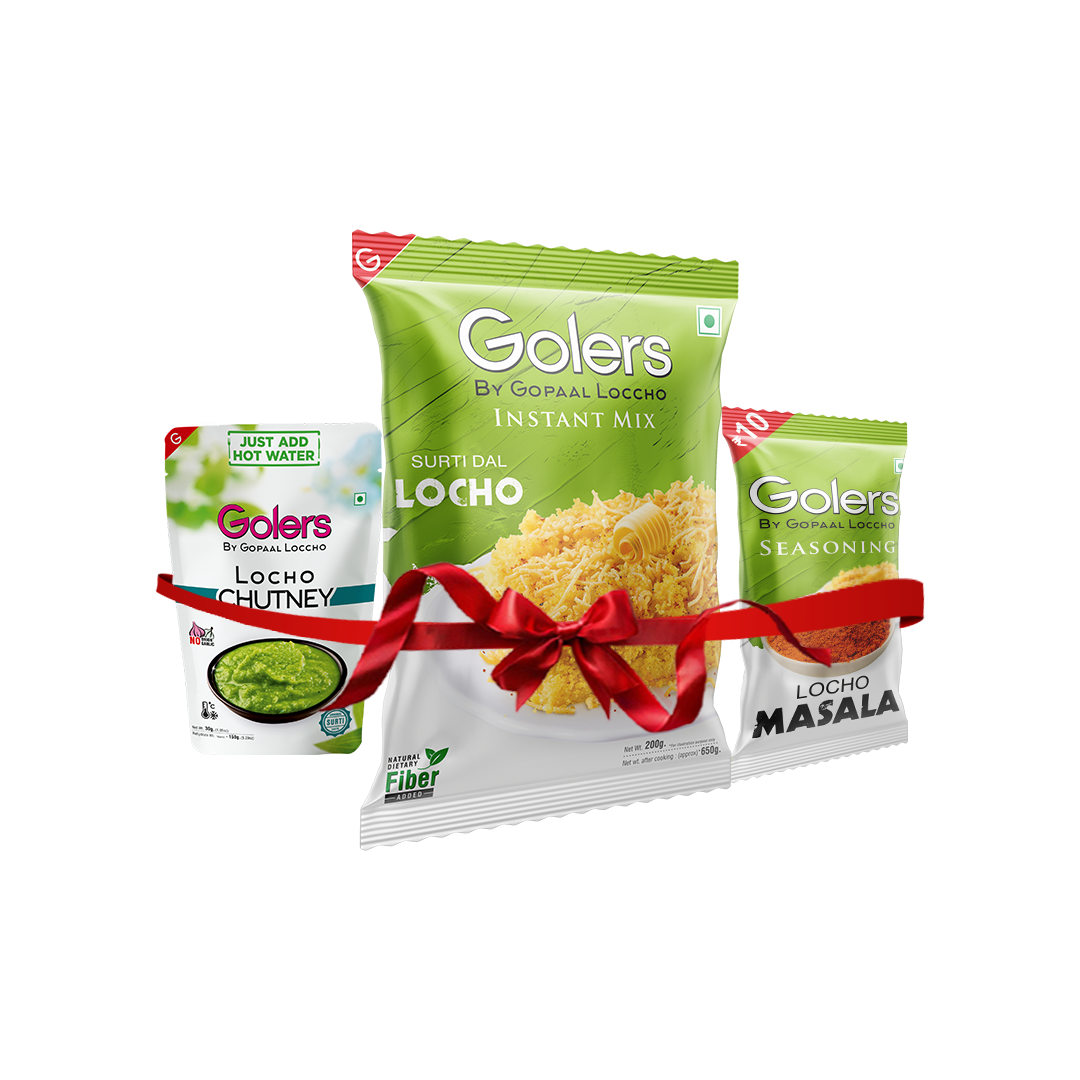 Instant Mix Surti Locho, Chutney, Special Masala Pack Of 3 Combo