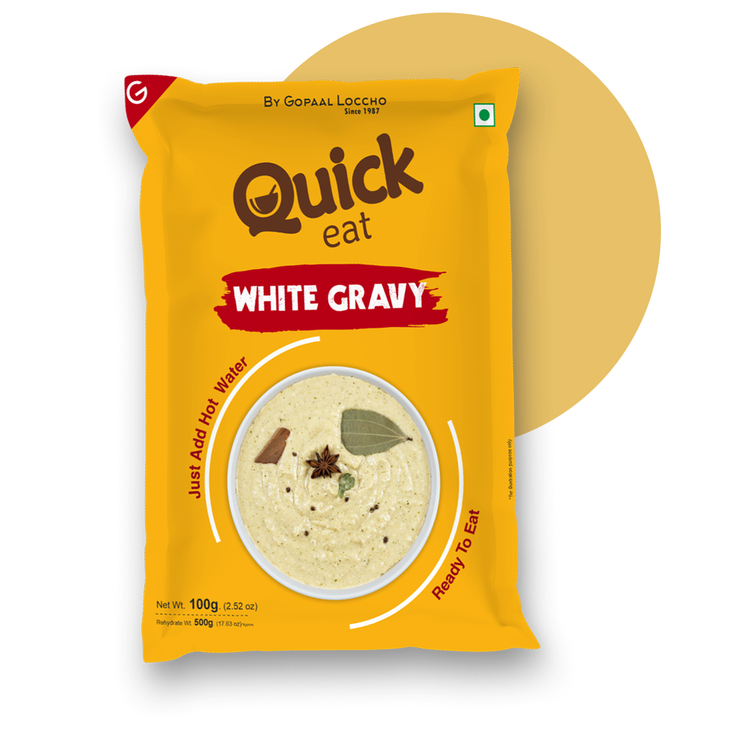 Quick Eat White Gravy – Instant Mughlai Curry Base
