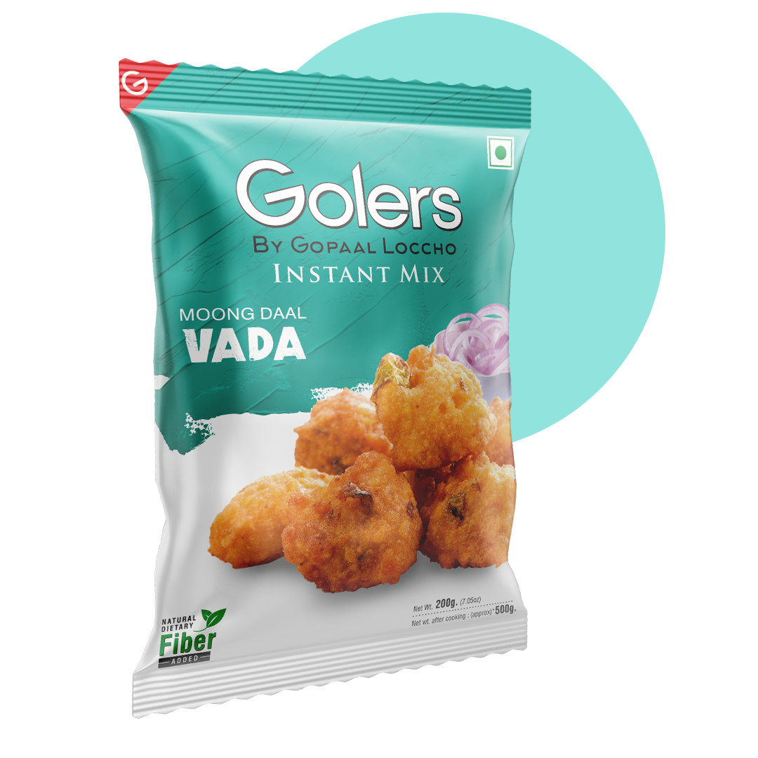 Instant Mix Moong Dal Vada