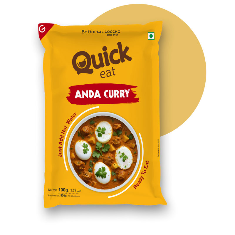 Quick Eat Anda Curry by Gopaal Loccho