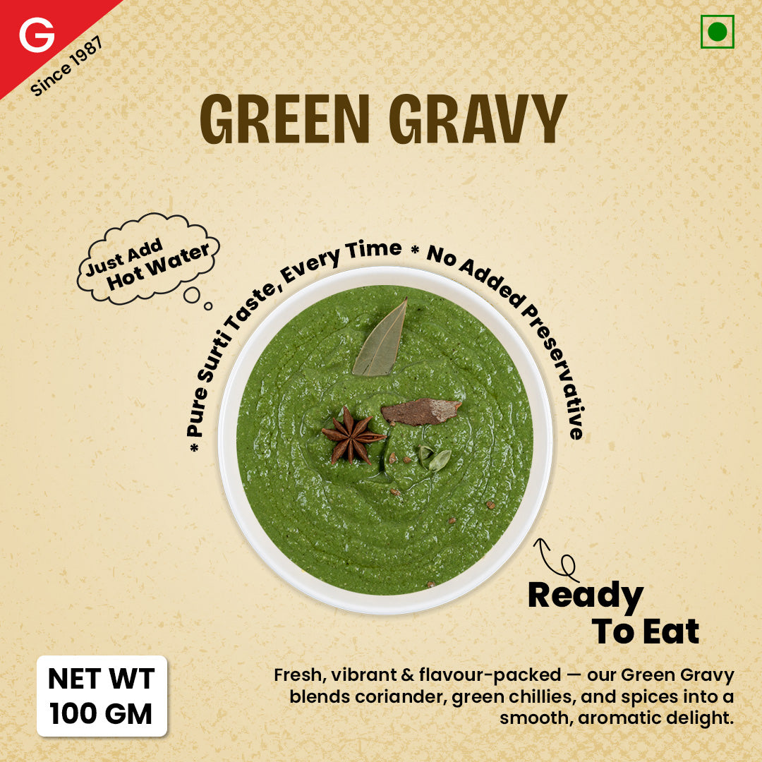 Golers Ready To Eat Green Gravy - Just Add Hot Water