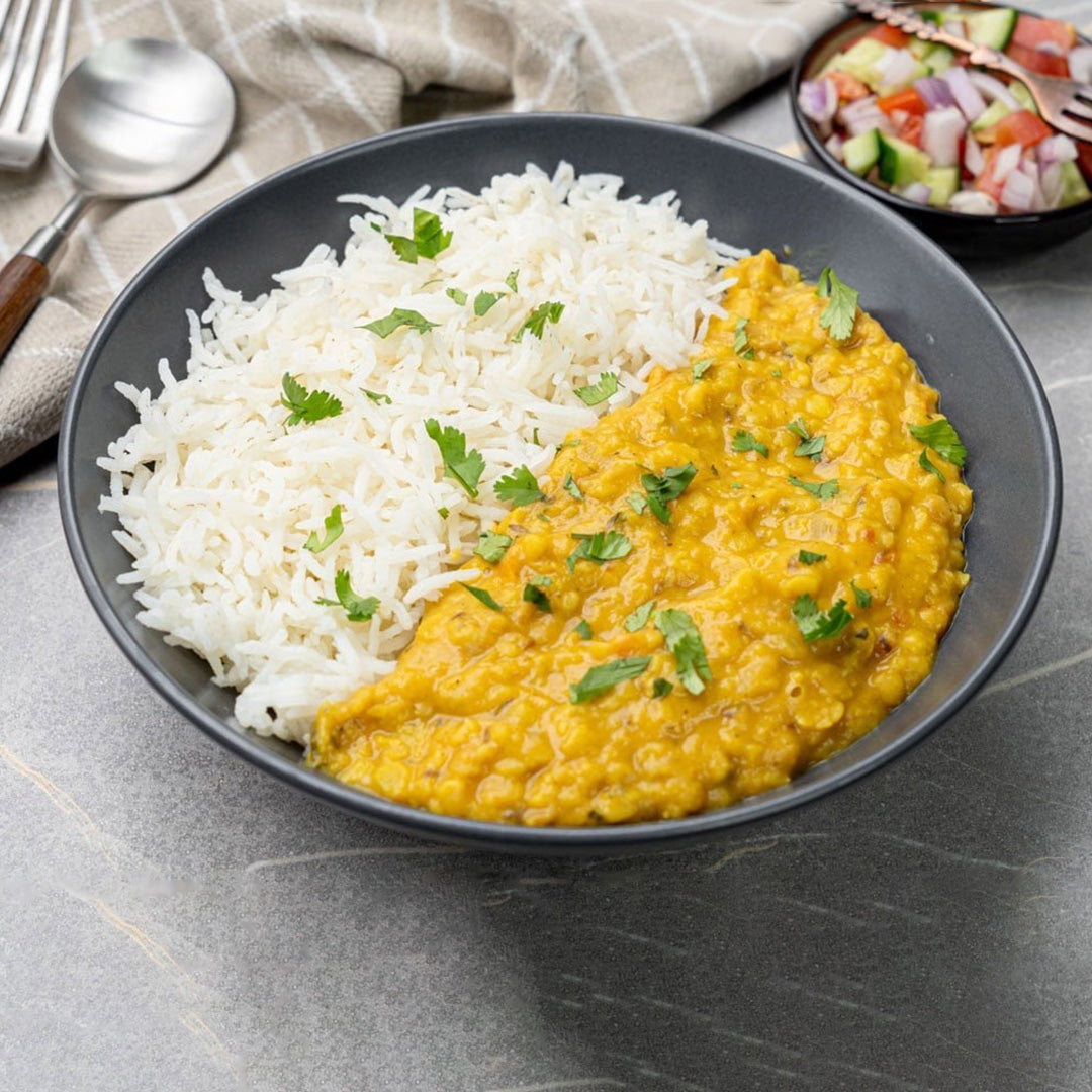 Quick Ready to Eat Dal Fry & Jeera Rice – Heat and Eat