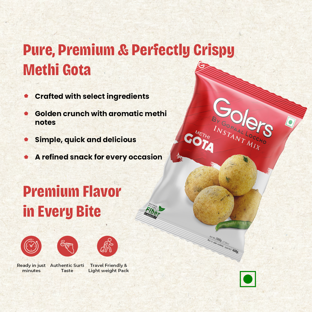 Golers Methi Gota Instant Mix