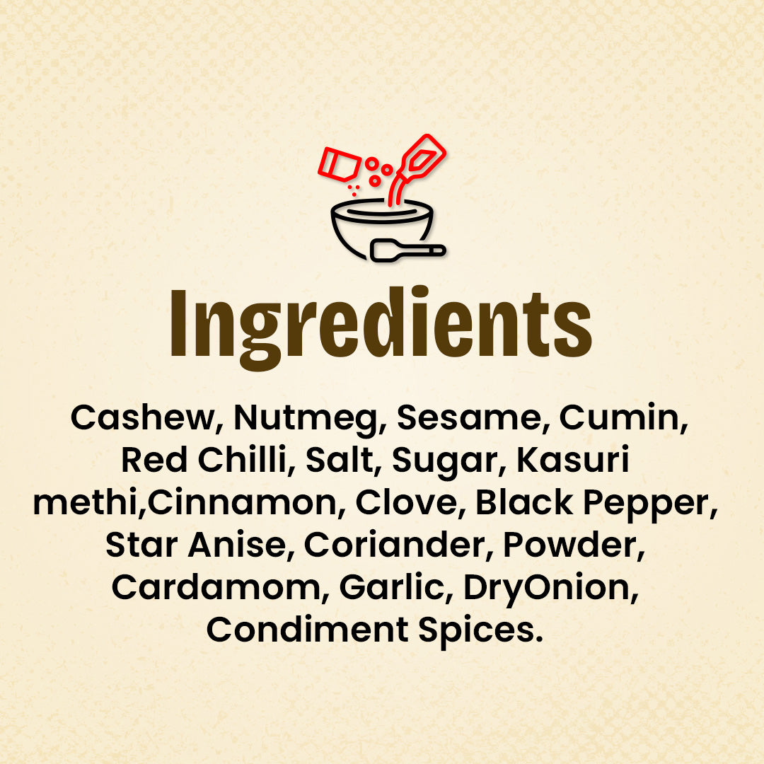 Quick Ready to Cook White Gravy Mix – Instant Mughlai Curry Base