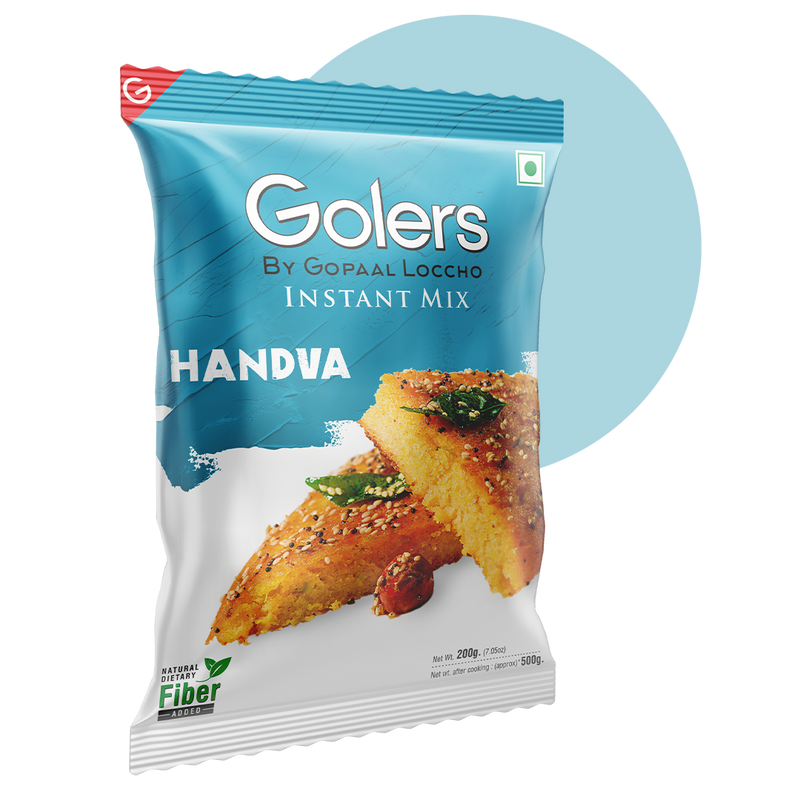 Golers Handvo – Traditional Baked Mixed Dal & Vegetable Savory Cake