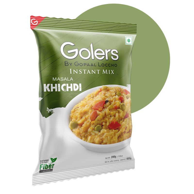 Golers Masala Khichdi Instant Mix by Gopaal Loccho