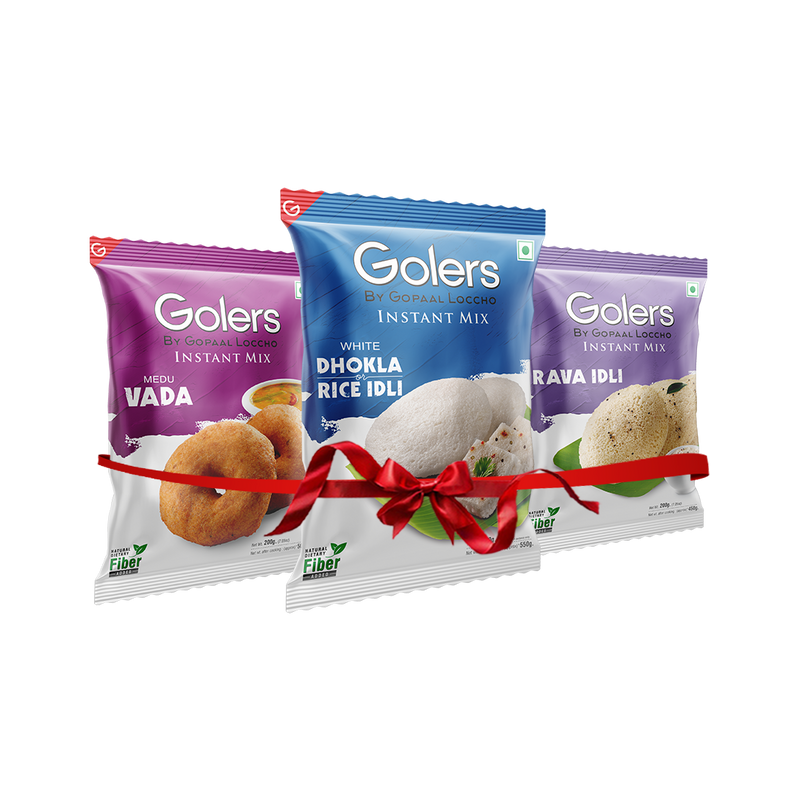 Instant Mix Medu Vada, Rice Idli, Rava idli Pack Of 3 Combo