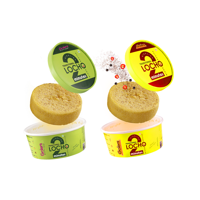 Ready To Eat Peri Peri Locho, Traditional Locho Pack Of 2 Combo