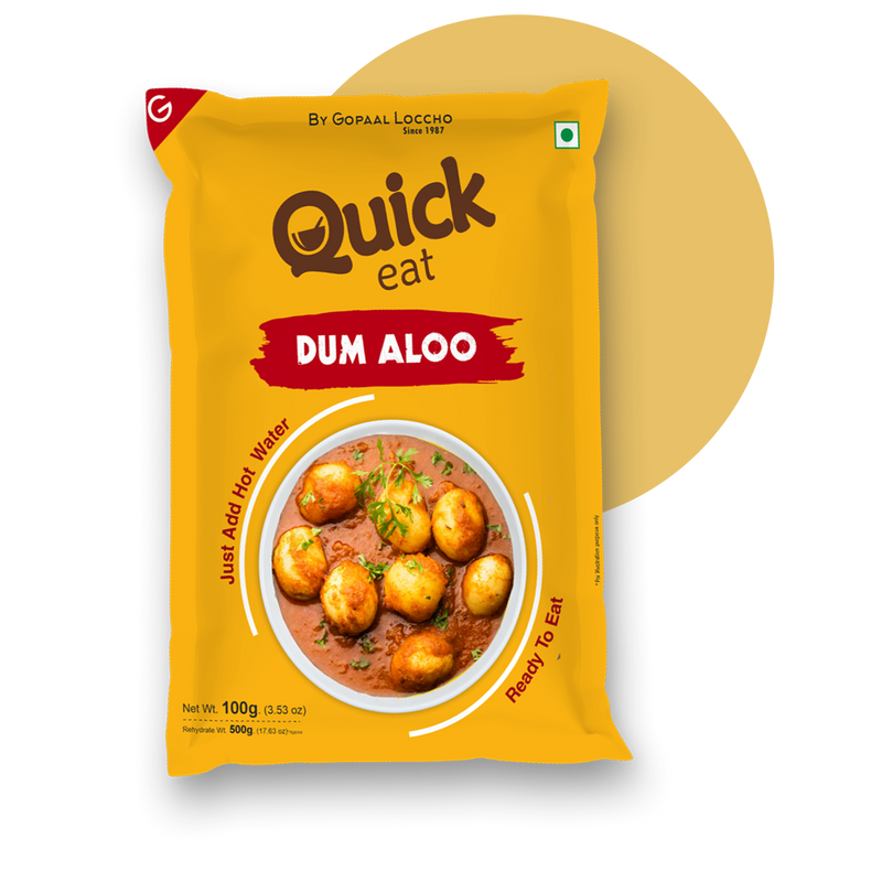 Quick Eat Dum Aloo by Gopaal Loccho